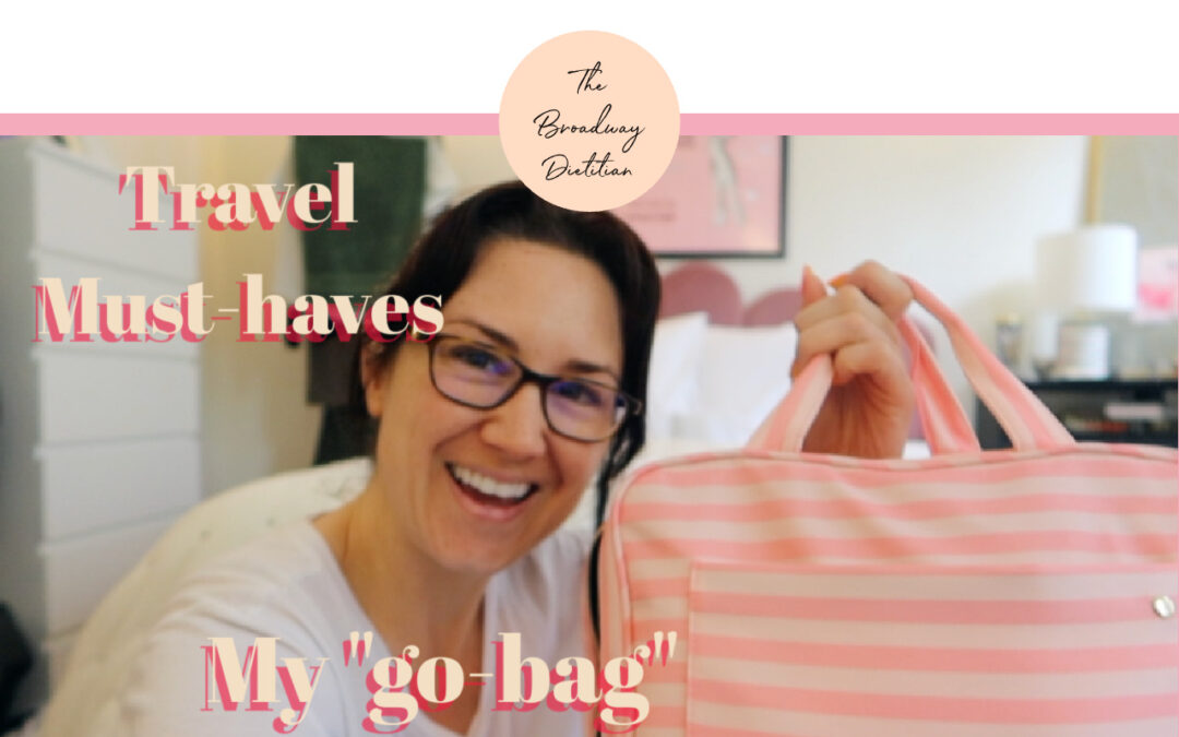 What’s In My Travel Go-Bag?