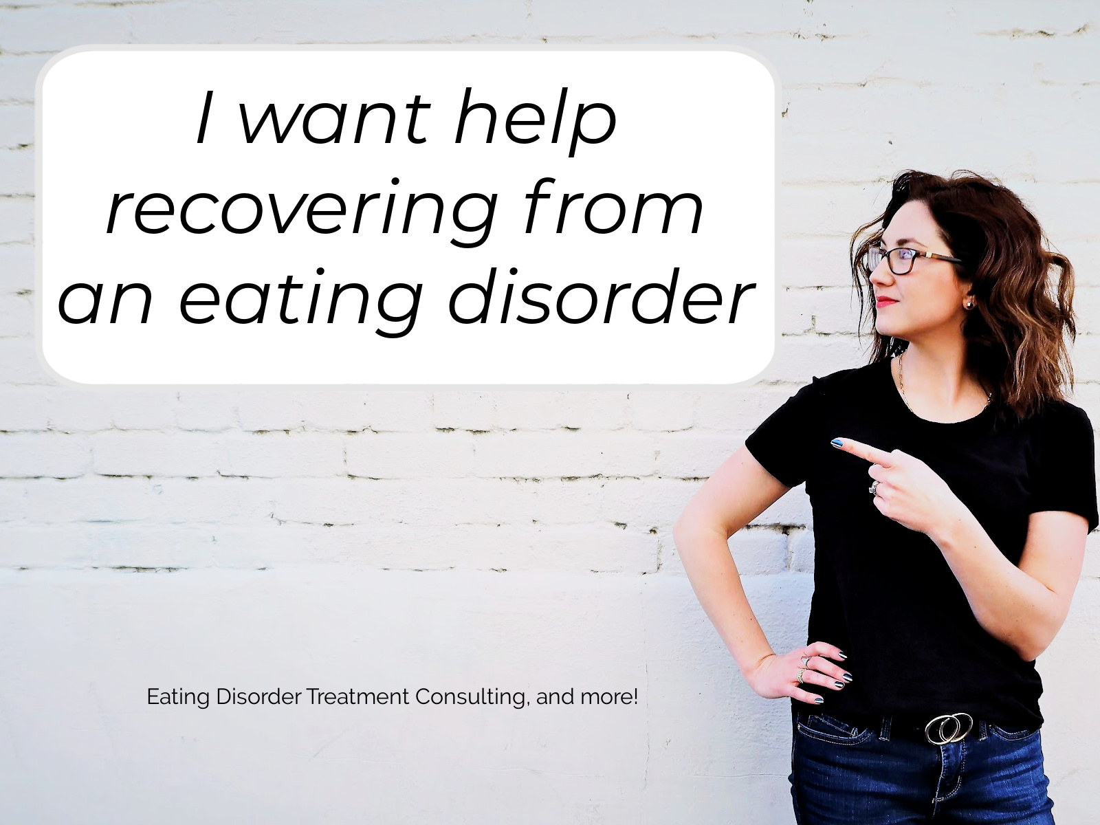 want help recovering from an eating disorder