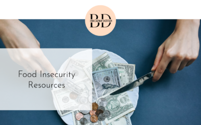 Food Insecurity is Scary! Let’s talk about some helpful resources and tips to avoid it!