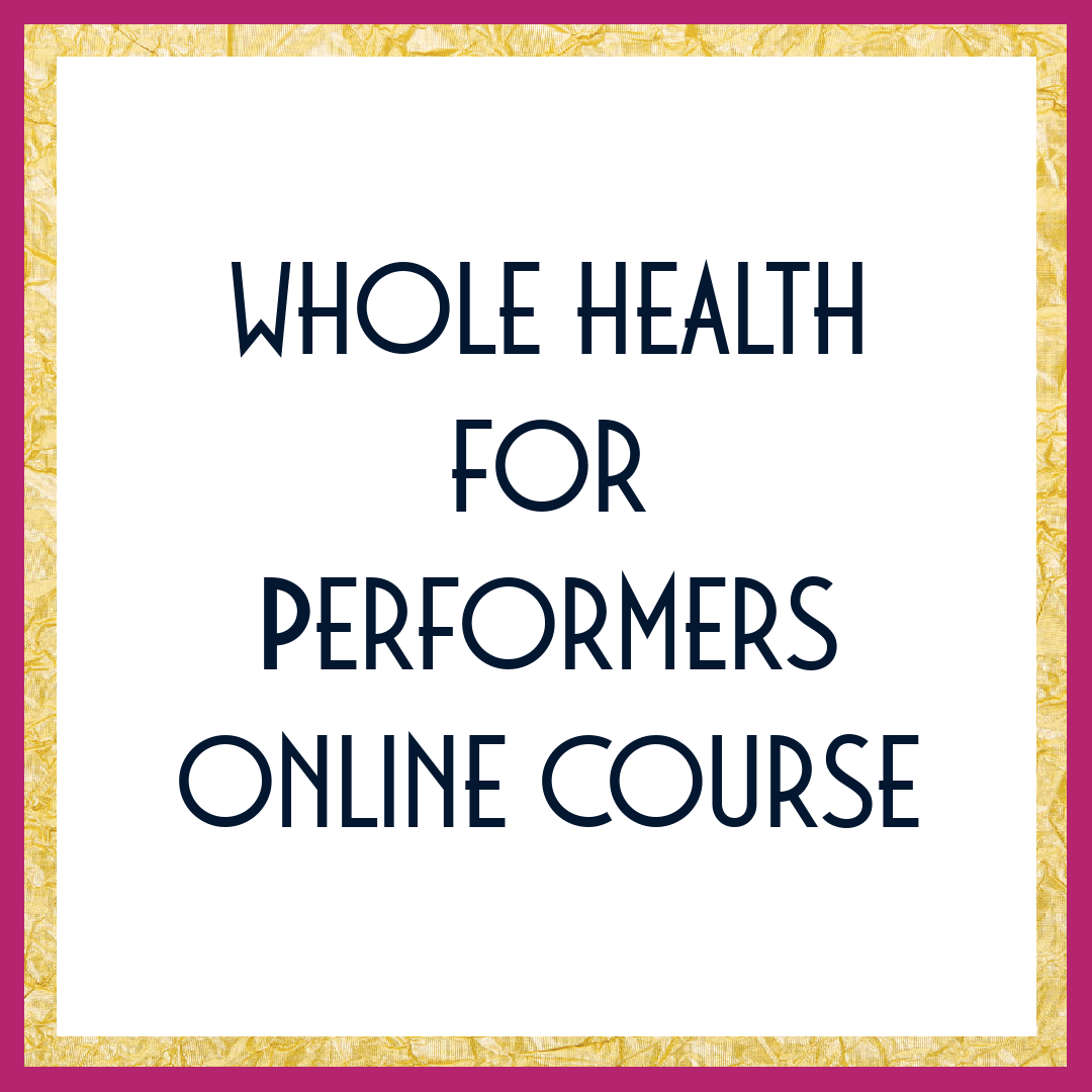 Whole health for performers online course