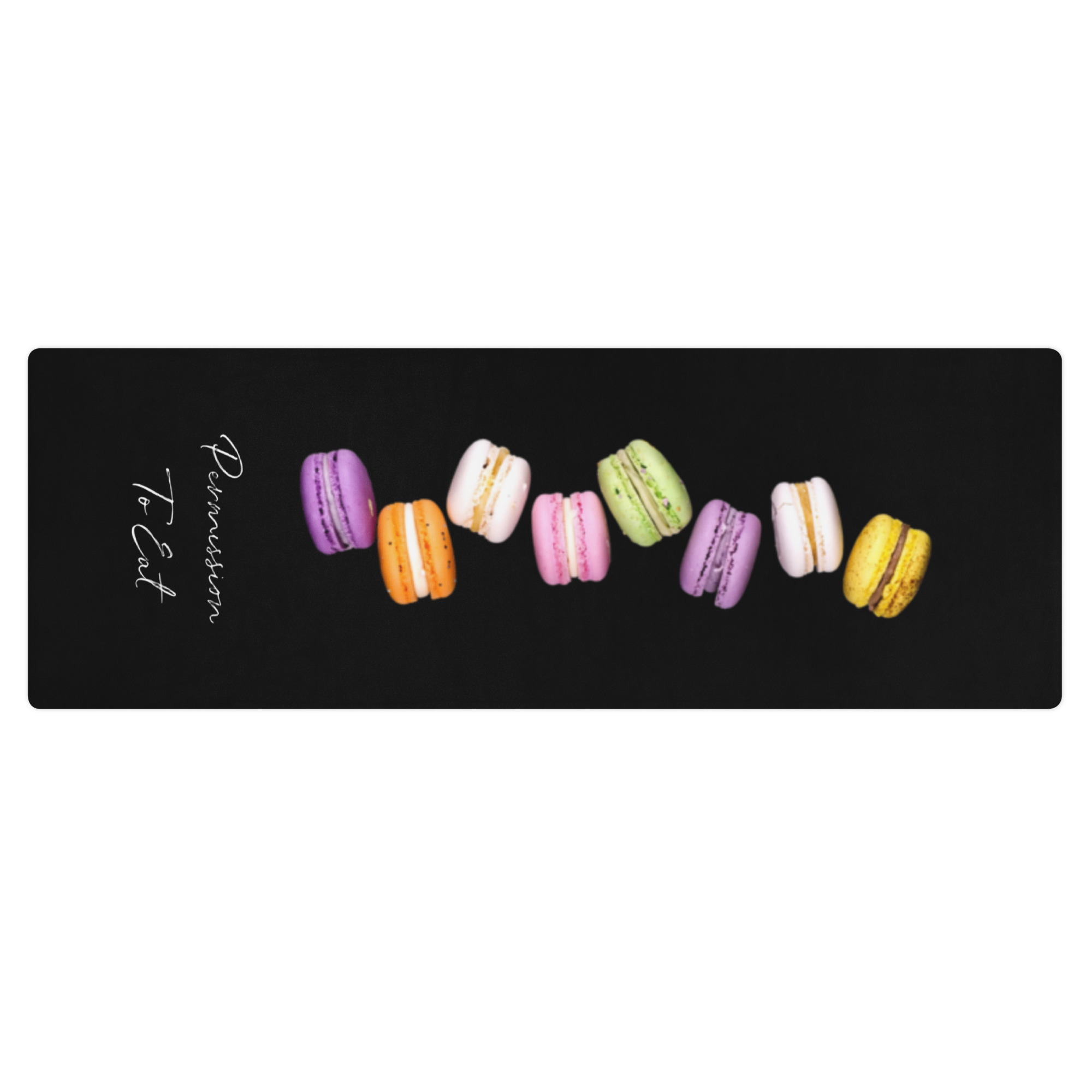 Permission To Eat Yoga mat - Image 2